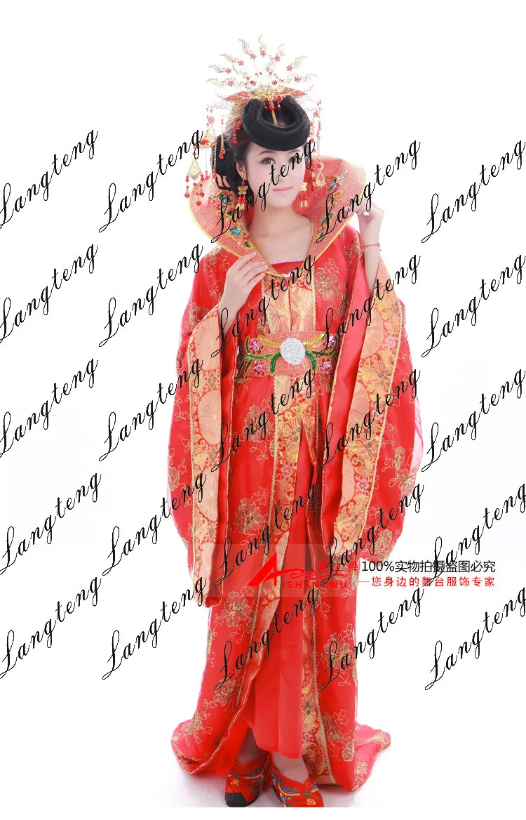 New Chinese Ancient Clothing Costume Clothes Costume Train Costume