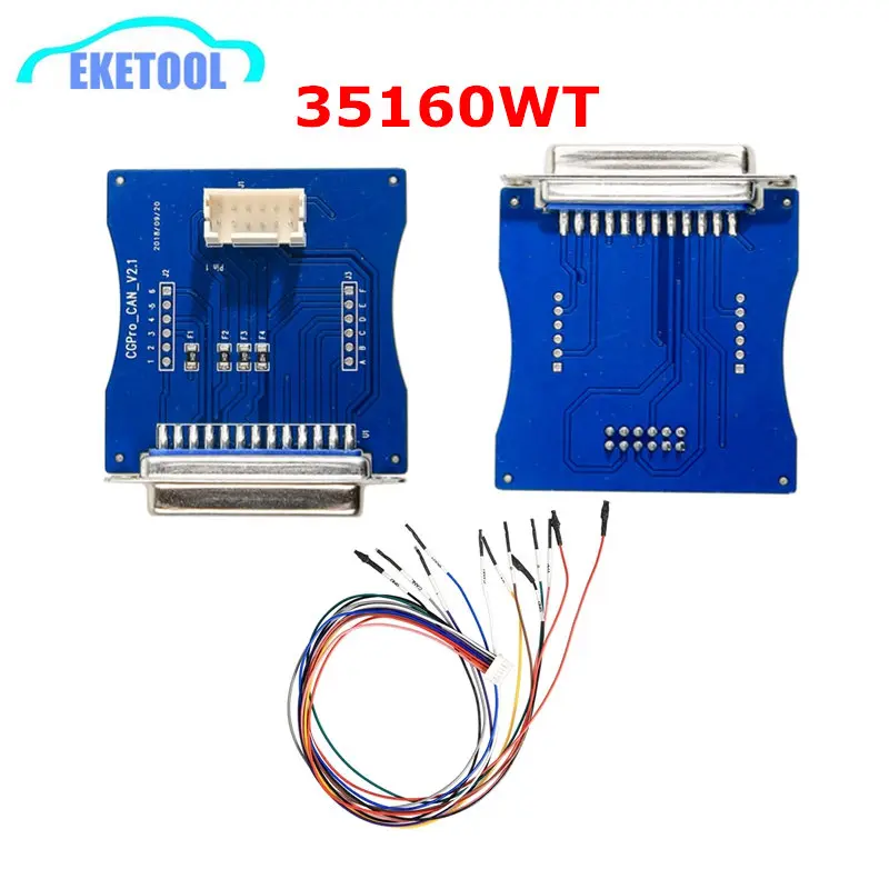 

35160WT Adapter Modify the Mileage Solve the Red Dot Problem Works CGDI CG Pro 9S12 Key Programmer Original
