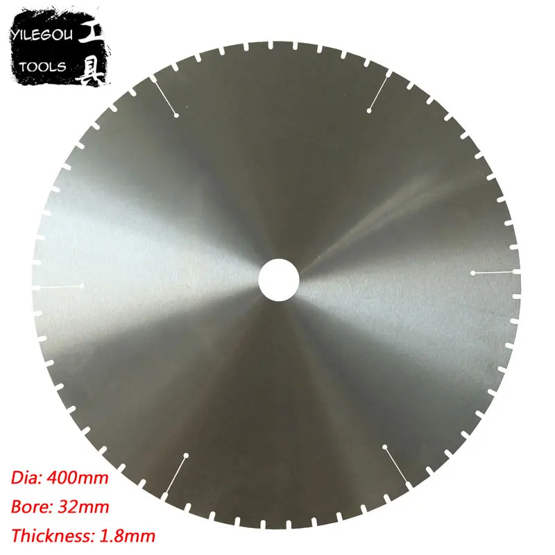 400mm Circular Saw Blades Cutting Stainless Steel Pipes 400*1.8*32mm