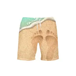 VEEVAN мужские пляжные шорты пляж Coast песчаная волна 3D пляжные шорты с принтом повседневные шорты быстросохнущие короткие плавки для плавания