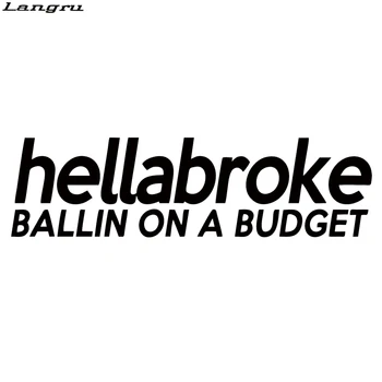 

Langru Ballin On A Budget Sticker Car Styling Drift Lowered Fatlace Illest Art Form Vinyl Graphics Decals Jdm