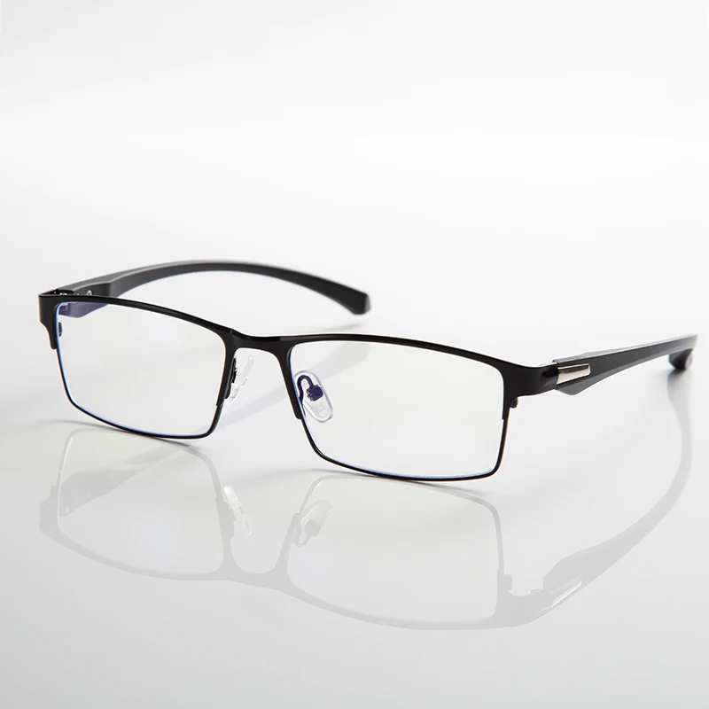 

Titanium Alloy Optical Glasses Frame Men Ultralight Square Myopia Prescription Eyeglasses 2019 Male Metal Full Eyewear