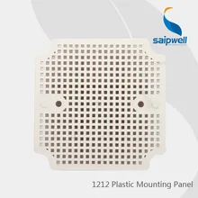 Высококачественная пластиковая квадратная монтажная панель для Saip Водонепроницаемая коробка 1212(99*99*1,6 мм