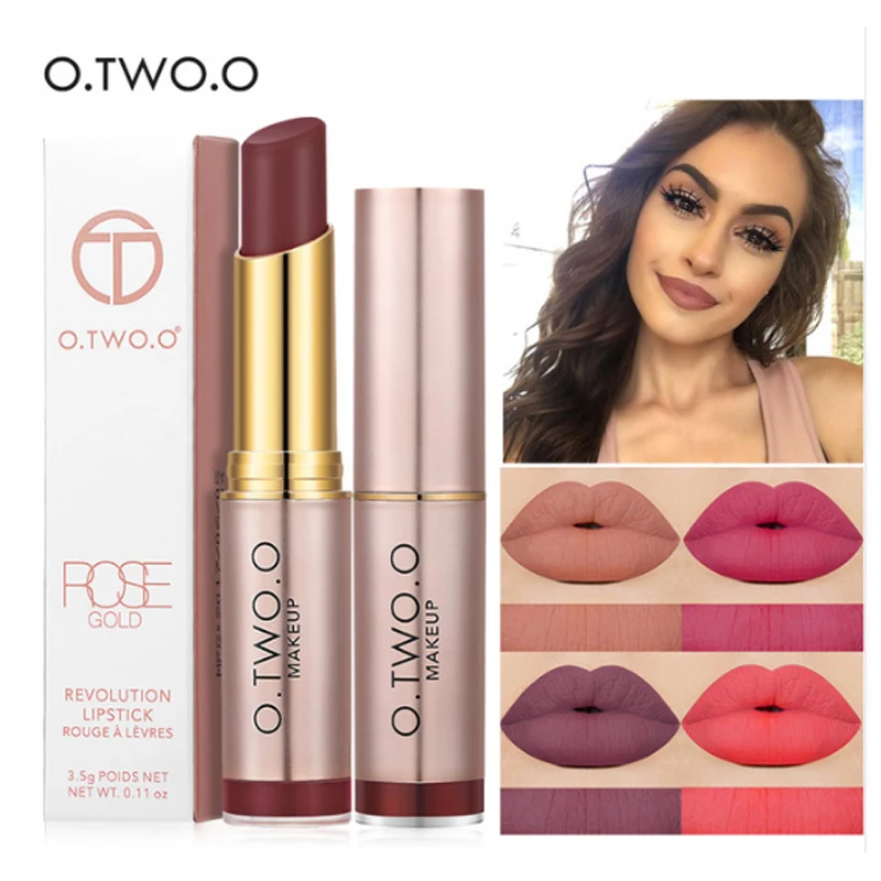 

O.TWO.O Optional Lip Makeup Lipstick Pen Long-lasting Matte Lipstick Waterproof Lasting 20 Colors High Quality