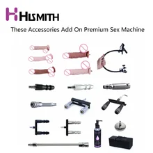 HISMITH 18 Types Noiseless Premium Sex Machine Attachment VAC-U-LOCK Dildo Suction Cup Sex Love Machine For Women Sex Products