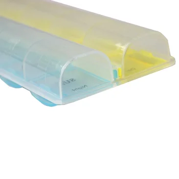 

New Fashion Home Product Weekly Tablet Pill Medicine Box Holder Storage Organizer Container Case can CSV