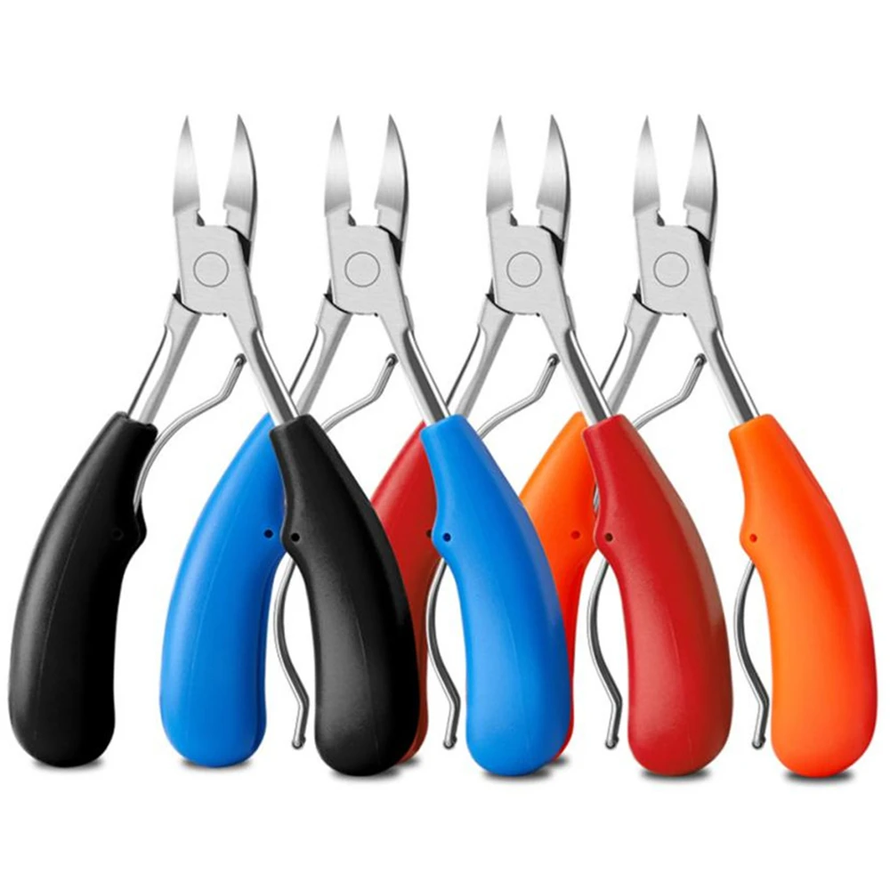 

2019 New Toe Nail Clippers 1PC Nail Correction Nippers Clipper Cutters Dead Skin Dirt Remover Podiatry Pedicure Care Tool