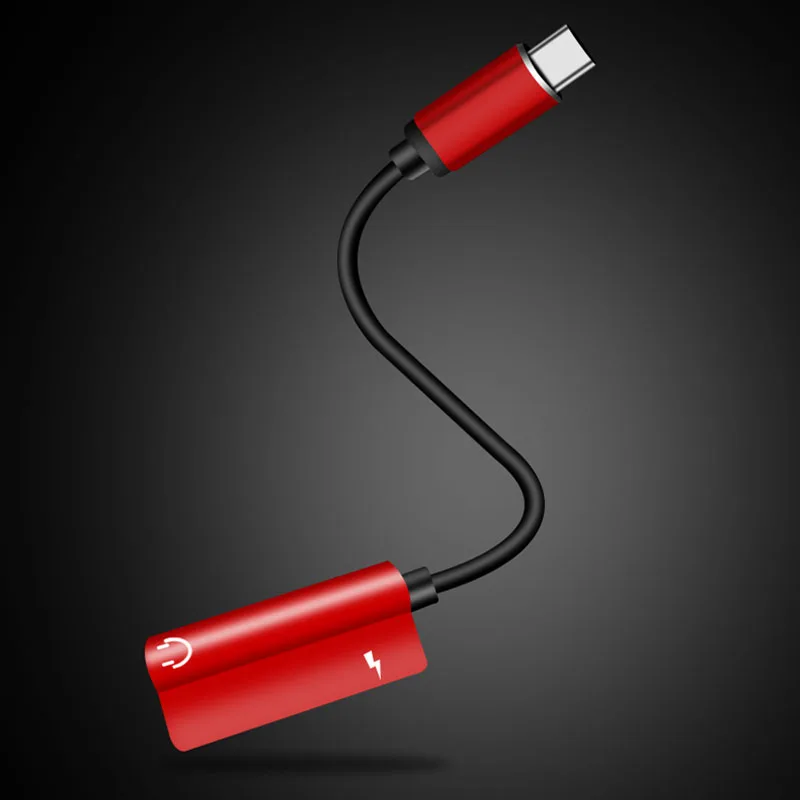 Thbelieve USB Type C на 3 5 мм Aux Audio 2 в 1 разъем папа Женский Адаптеры для Xiaomi USBC