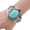 Tribal Bangle Cuff Bracelet Handmade Big Bracelets For Women Wide Bangle Pulsera Bohemian Jewelry 1