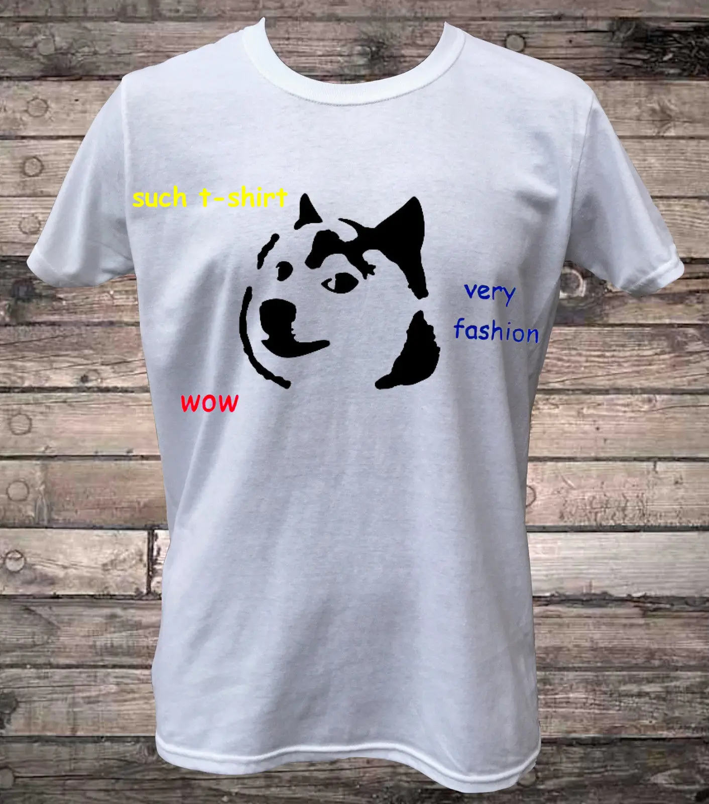Doge Anjing Internet Meme Wow T Shirt MenS T Shirt Musim Panas Gaya Doge Anjing Internet Meme Wow T Shirt MenS T Shirt Musim Panas Gaya