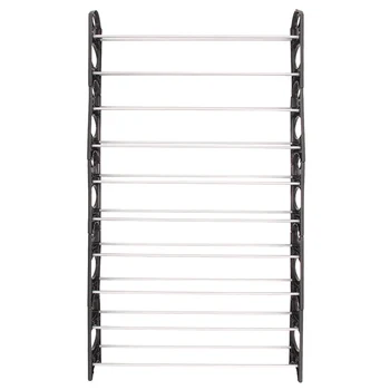 

HOT GCZW-50 PAIRS 10 TIER SHOE SHELF STORAGE RACK EASY ASSEMBLE ORGANISER STAND CUPBOARD