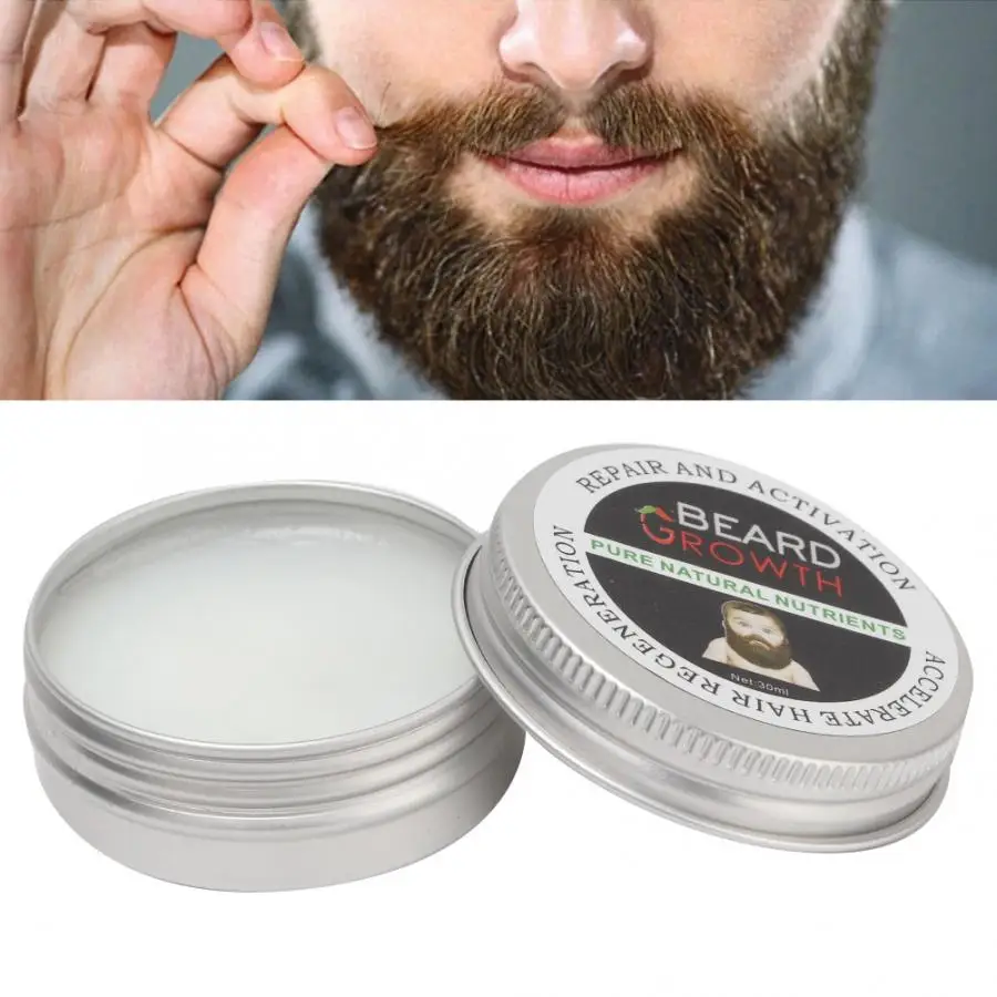 30 мл средства ухода за бородой мужской уход за бородой воск ремонт глубокий увлажняющий, питательный с ароматом борода продукт
