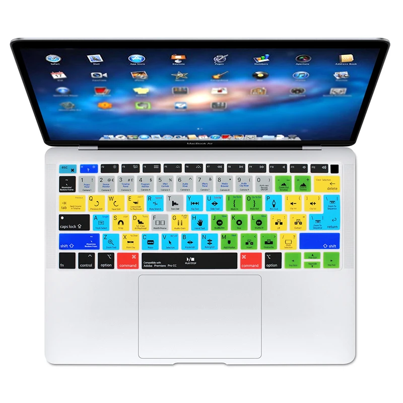 Силиконовый чехол для клавиатуры Macbook Air 13 2018 3 дюйма A1932 2019 | Компьютеры и офис