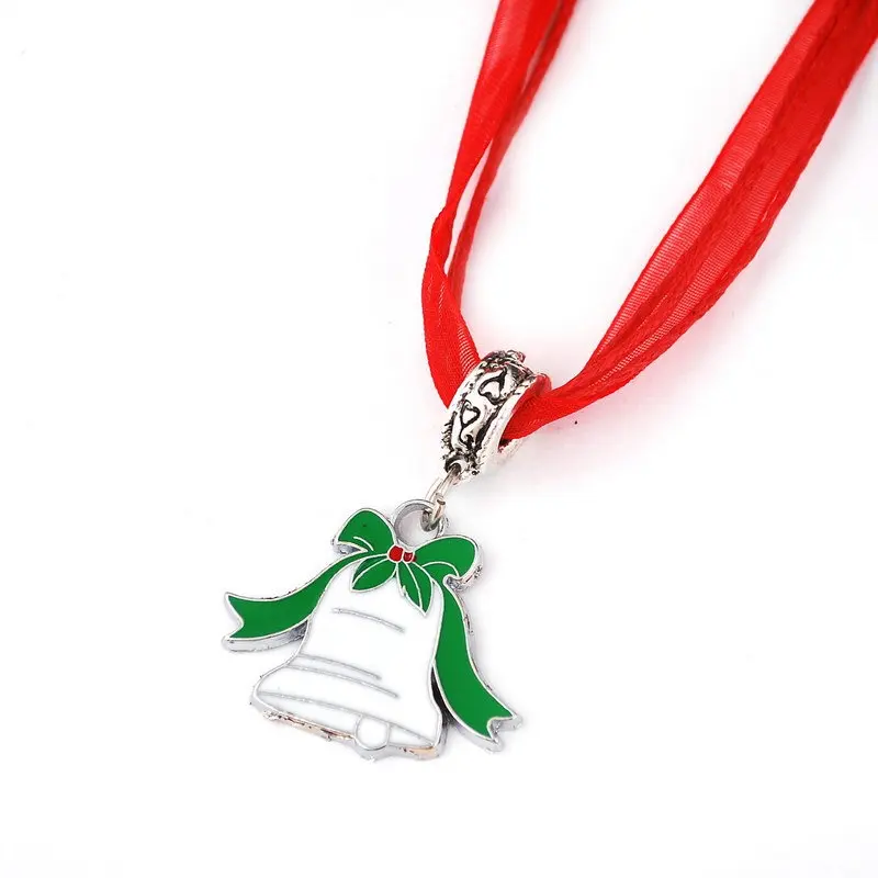 Free Shipping Popular Christmas Bell wholesale Factory Price Exquisite Alloy Pendants Necklaces W34233L01 | Украшения и