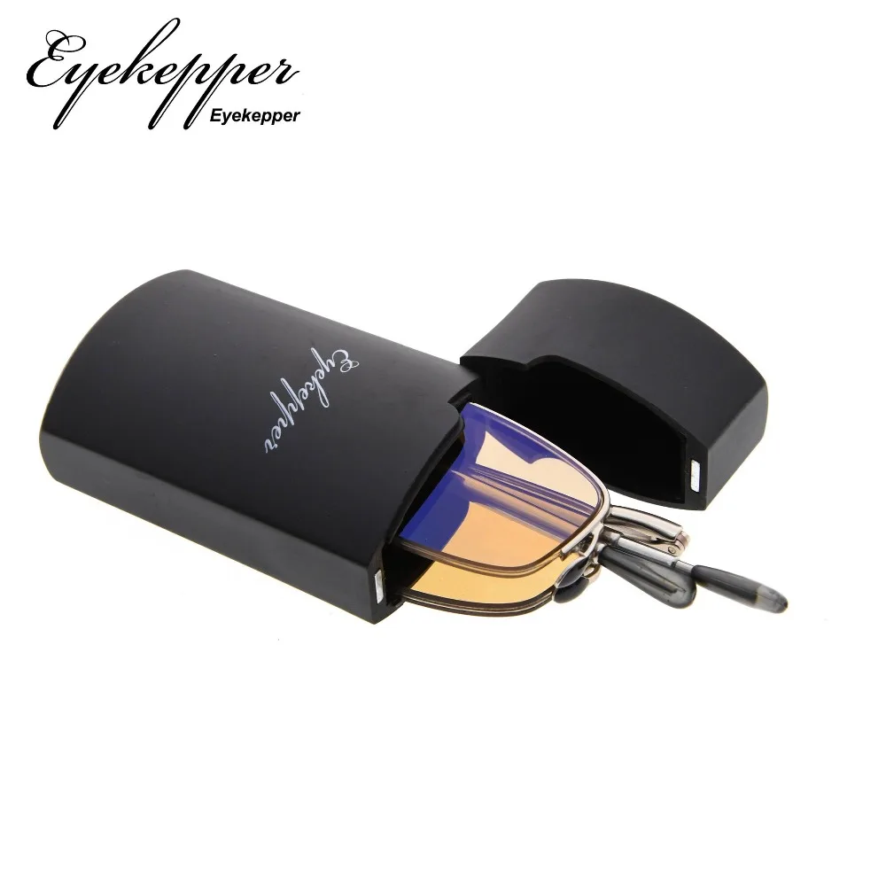 CG1710 Eyekepper УФ-защита полуобода складные очки для чтения телескопические руки Ридеры