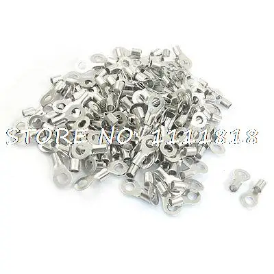

RNB14-8 Ring Type Non-Insulated Spade Cable Terminals 200pcs for AWG 6