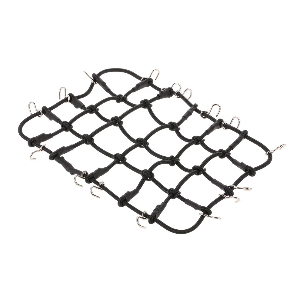 RC 110 RC Rock Crawler Elastic Luggage Net for Axial SCX10 90046 D90 TRX-4 Model Truck RC Car Parts Accessories baja (12)