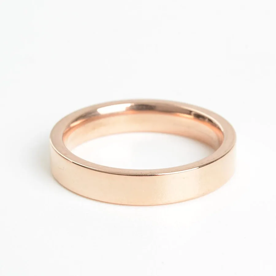 Женское кольцо из нержавеющей стали круглое 4 мм|stainless steel ring|rings for womenring |