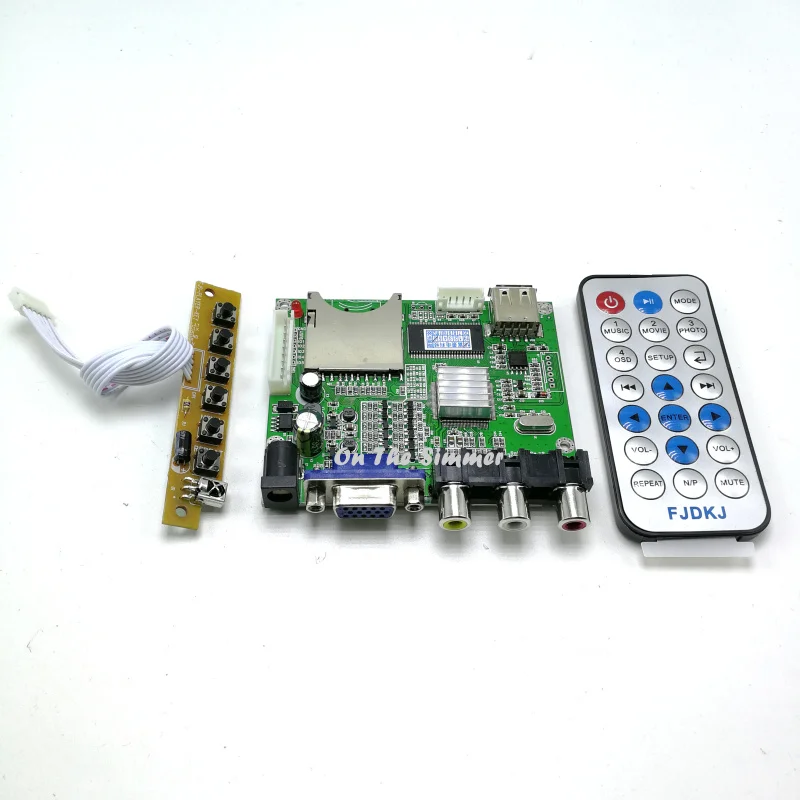 

MP5 HD video playback board MP4 video decoder board output VGA microcontroller to control MP3 audio module