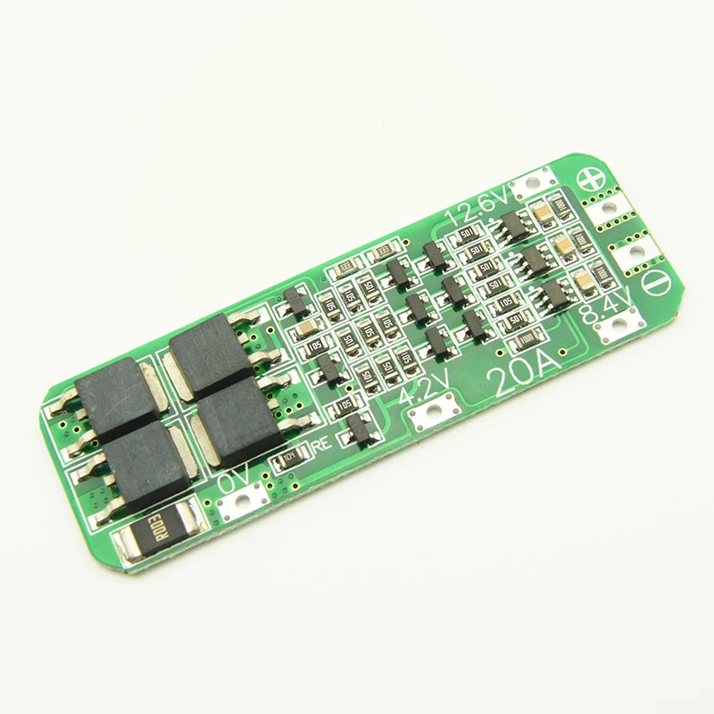 3S 20A литий ионная литиевая батарея зарядное устройство PCB BMS Защитная плата для
