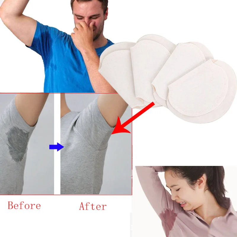70Pcs ( 35pairs ) Armpit Sweat Pads Summer Disposable Underarm