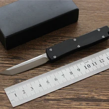 MIKER мини боевой нож лезвие: D2 Ручка: алюминий, открытый кемпинг охотничьи ножи EDC инструменты