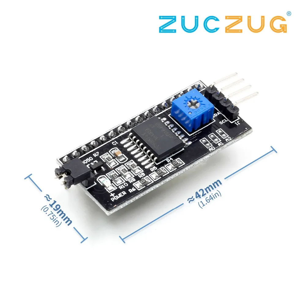 IIC/I2C/интерфейс LCD 1602 2004 ЖК адаптер пластина для Arduino|Интегральные схемы| |