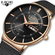 Relojes Hombre New LIGE Ultra-thin Mens Watches Stainless Steel Waterproof Clock Men Top Brand Luxury Casual Sports Quartz Watch Relojes Hombre New LIGE Ultra-thin Mens Watches Stainless Steel Waterproof Clock Men Top Brand Luxury Casual Sports Quartz Watch