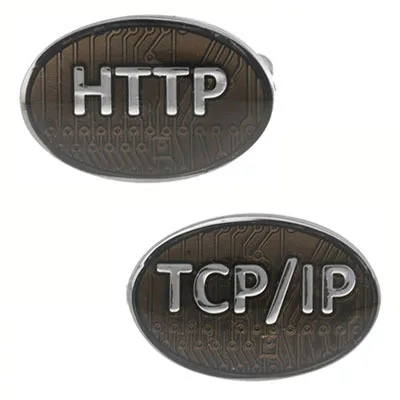 HTTP TCP/IP запонки 4 пары оптовая продажа бесплатная доставка | Украшения и
