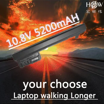 

HSW 6cells Laptop Battery For HP Mini110-1000 110 FOR COMPAQ Mini 102 110 CQ10 530973-741 537626-001 NY220AA NY221AA bateria