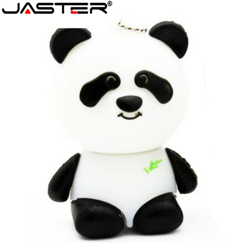 Бесплатная доставка Panda USB флеш накопители (белые) 100% полная емкость 4 ГБ 8 16 32 милые