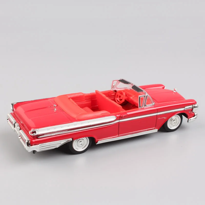 1:43 Масштаб ford 1957 Mercury Turnpike Cruiser, металлический стиль, винтажный автомобиль, металлические Литые игрушечные модели автомобилей для детей