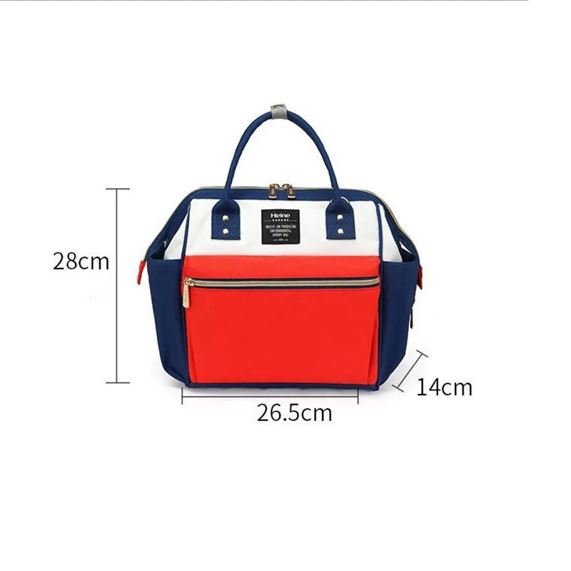 Hot Mom Outdoor Nappy Changing Diaper Bags Mother and Baby Tote Bags Multi-functional Shopping Fashion Handbag Messenger Bags 06