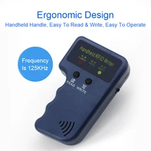 Handheld 125KHz RFID Duplicator Copier Writer Programmer Reader + Keys + Cards EM4305 T5577 Rewritable ID Keyfobs Tags Card цена Handheld 125KHz RFID Duplicator Copier Writer Programmer Reader + Keys + Cards EM4305 T5577 Rewritable ID Keyfobs Tags Card цены онлайн
