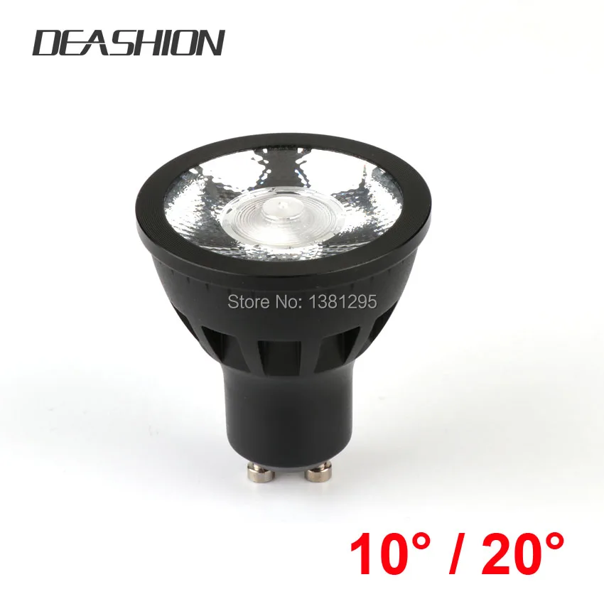 GU10 led Lamp 220 V GU 10 smalle spot light Lamp 10 graden Dimbare Spotlight Verzonken Downlight Spots Verlichting|LED Lampen & Buizen| - AliExpress