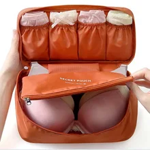 Водонепроницаемые аксессуары для путешествий для женщин и женщин, портативное нижнее белье для бюстгальтера, органайзер, сумки для хранения, чехол, сумка для туалета