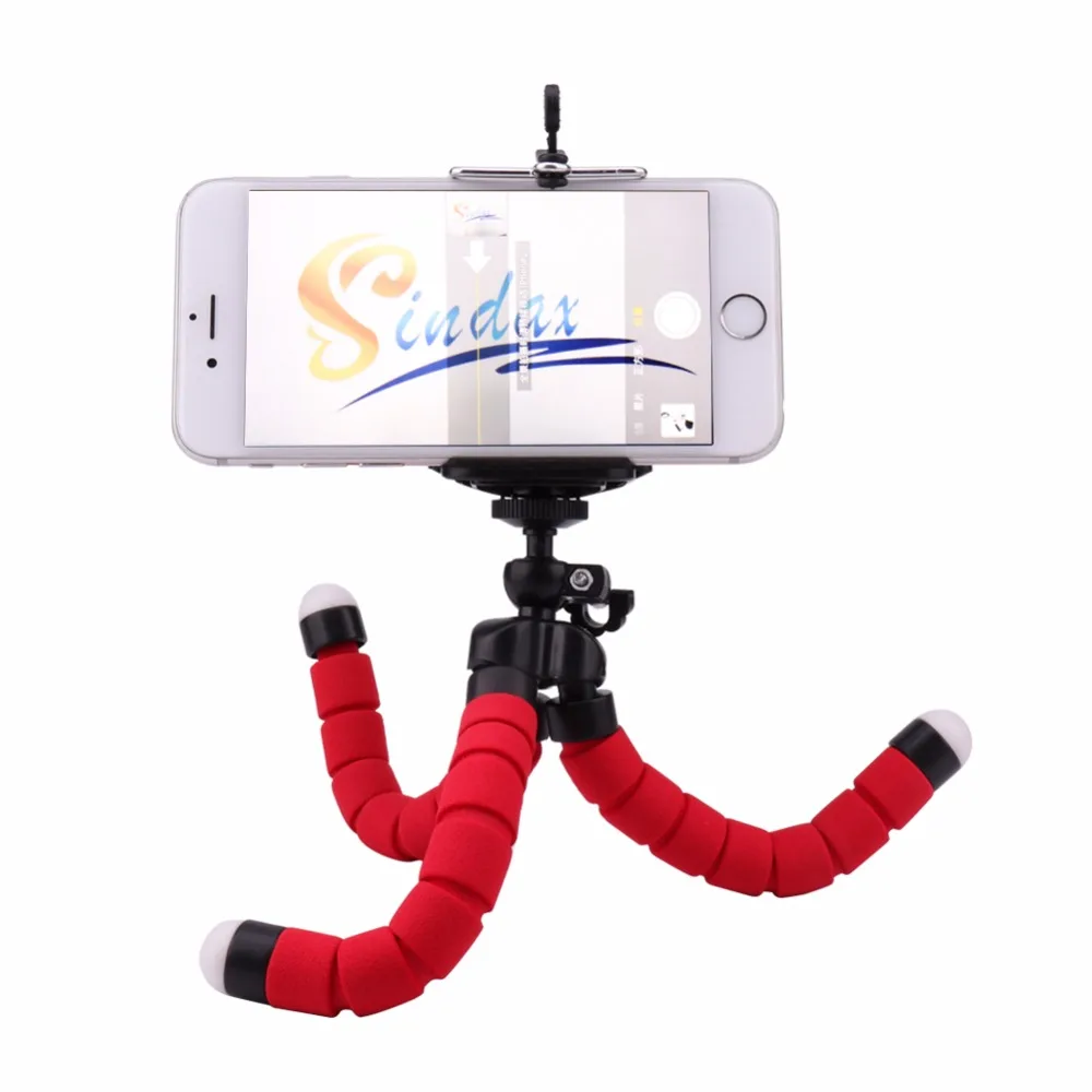 Sponge Flexible Octopus Tripod with Phone Holder Tripod For Phone For