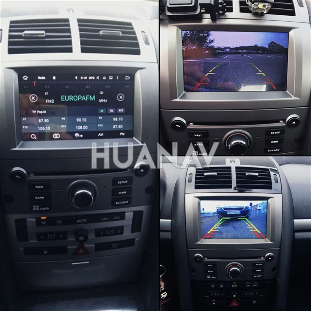 Clearance 7" Android 8.1 Car DVD Player Multimedia Stereo For Peugeot 407 2004 2005 2006 2007 2008 2009 2010 Auto radio GPS Navigation 5