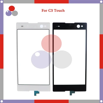 

10pcs/lot High Quality For Sony Xperia C3 D2533 Touch Screen Panel Sensor Digitizer Outer Glass Lens