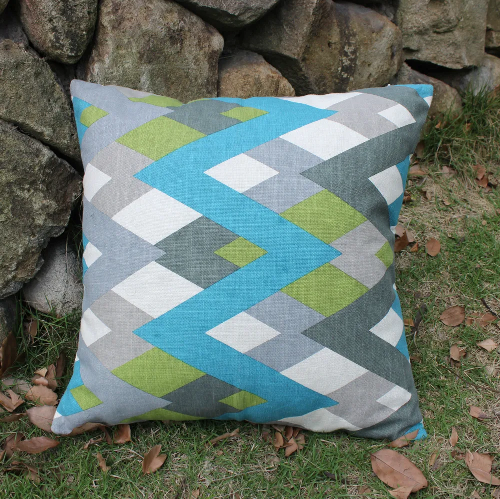 VEZO HOME linen sofa cushions cover throw pillows cover sofa chair seat