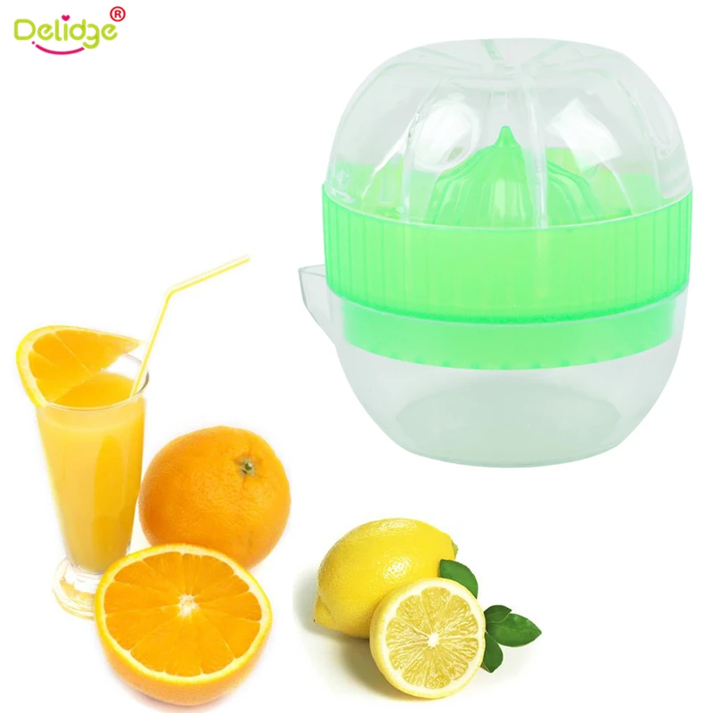 Delidge 1 pc Mini Manual Lemon Juicer Plastic Fruits Orange Squeeze
