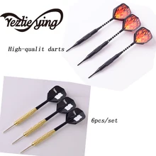 6 шт. высокое качество профессиональная практика дротики внутри спортивные дротики комбинированные пакеты