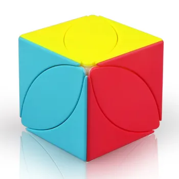 

Creative Strange Shape Magic Cube The First Twist Cubes of Maple Leaf Eyes Line Puzzle Cube Educational Toys For Kid Cubo Magico