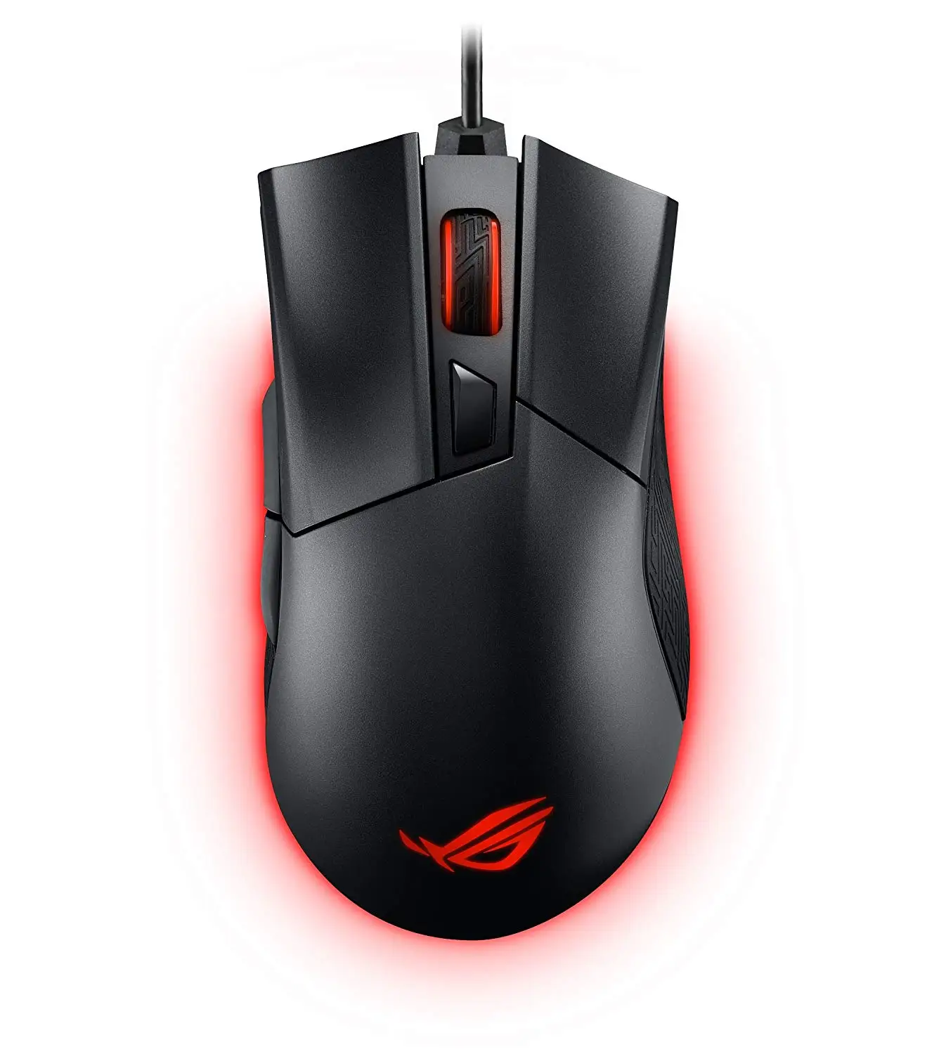 Проводная оптическая игровая мышь ASUS ROG Gladius II Aura Sync USB с кнопкой поиска DPI (12000 DPI)