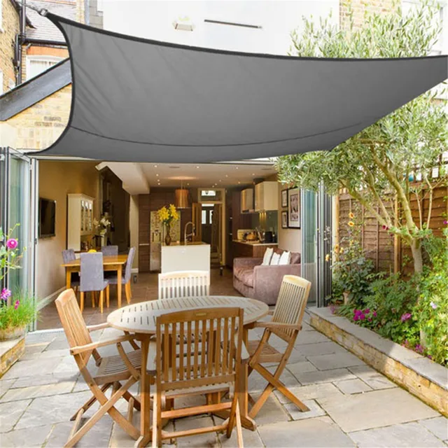 Us 54 0 3m X 2m Sun Shade Sail Garden Canopy Awning Screen 98 Uv Block Sunshade Cloth Patio Accessories Supplies Waterproof In Sails