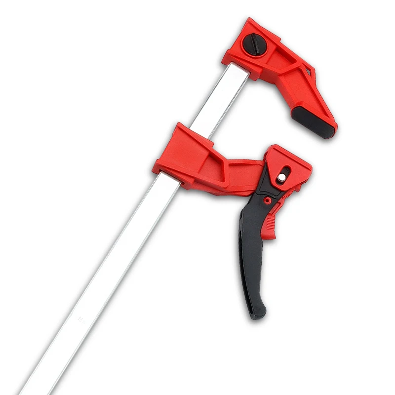 Grampos de Plástico Ferramenta de Carpintaria Grampo de Fixação Braçadeira de Madeira de Madeira Trabalho tipo f Duratec Heavy Duty Ratchet Quick f da Braçadeira Bar Clipe