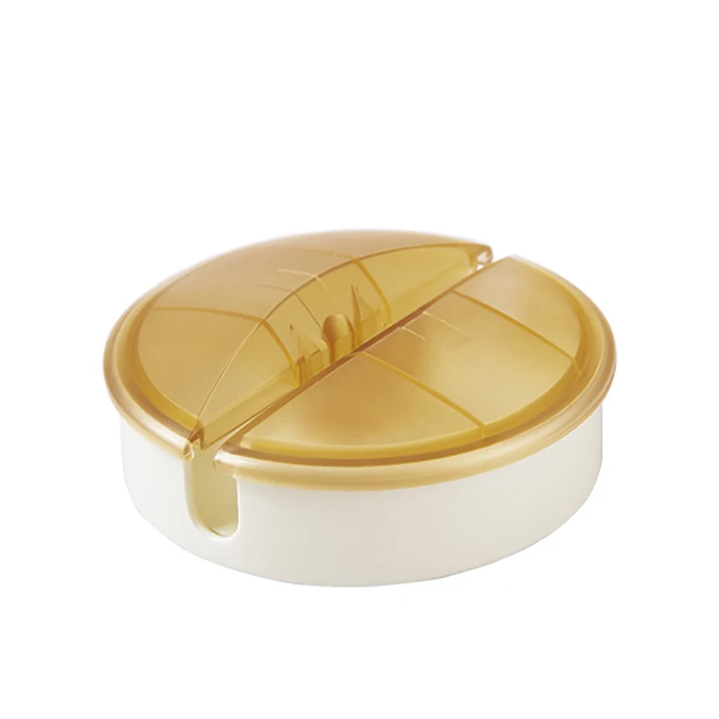 

Round dustproof rotary wire storage winder box for earphone headphone data line entanglement power charger cable organizer