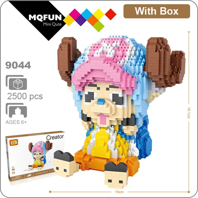 Loz Mini Diamond Block One Piece Tony Chopper Figure Action Anime Assembly Diy Model Micro Block Bricks Toys For Children Gift Blocks Aliexpress Loz Mini Diamond Block One Piece Tony Chopper Figure Action Anime Assembly Diy Model Micro Block Bricks Toys For Children Gift Blocks Aliexpress