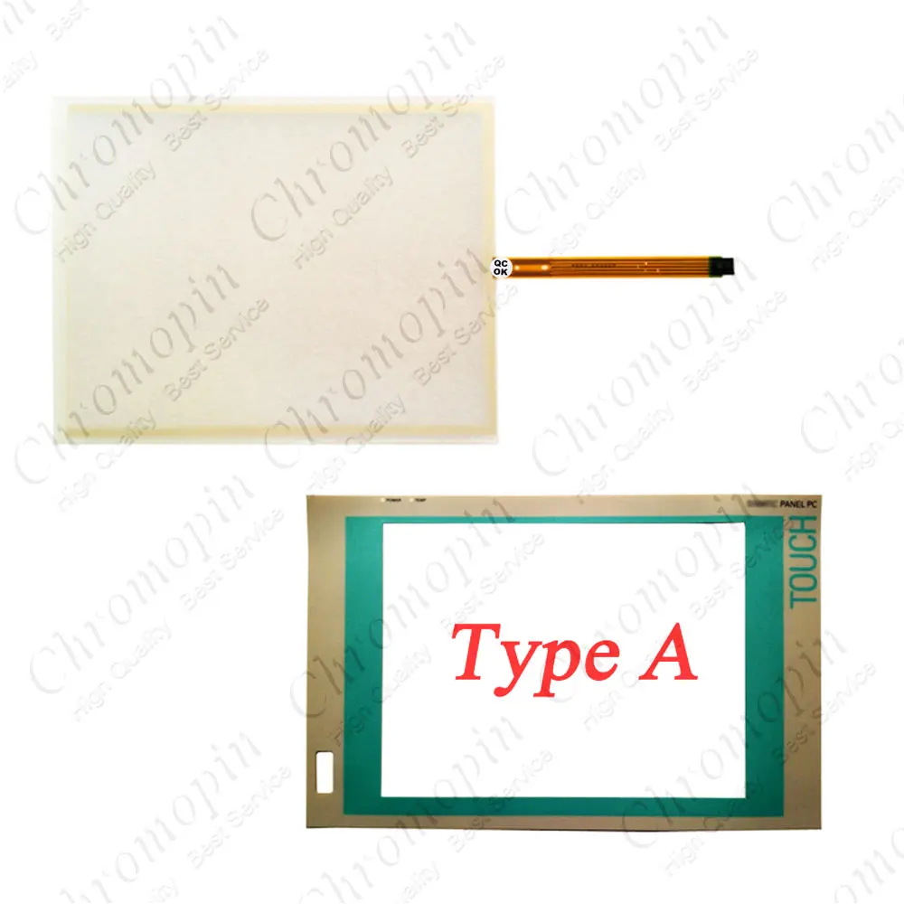 screen with film A Новая оригинальная сенсорная панель для 6AV7724-1BB10-0AD0 6AV7714-2DE14-0AE0 PC870 15 с защитной пленкой - Цвет: screen with film A