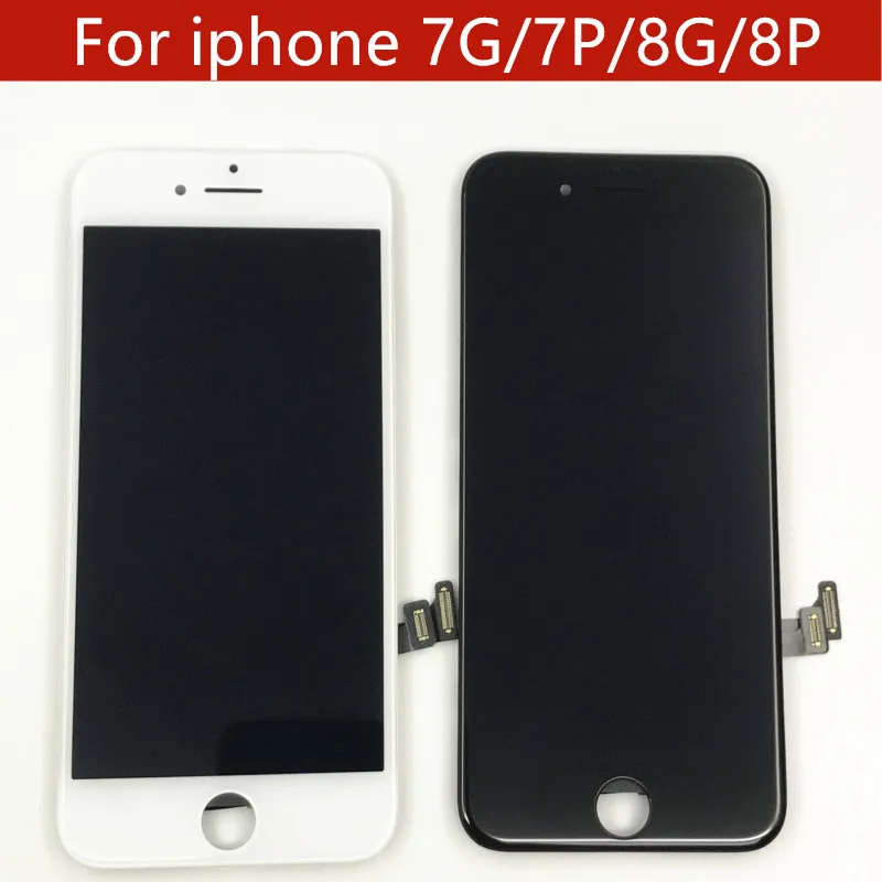 

1PCS LCD For iPhone 7 7 Plus 8 8 Plus LCD Display Touch Screen Assembly Replacement Good 3D touch Free ship